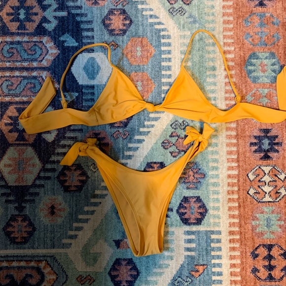aerie Other - Yellow Aerie Bikini